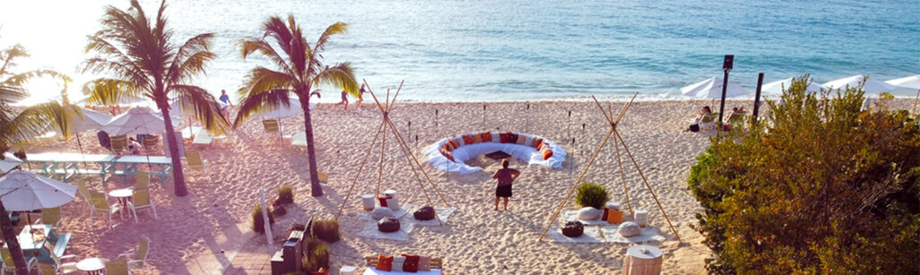 private event in Anguilla on Meads Bay Blanchards