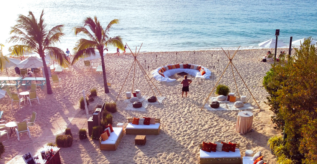 Private event in paradise at Blanchards in Anguilla